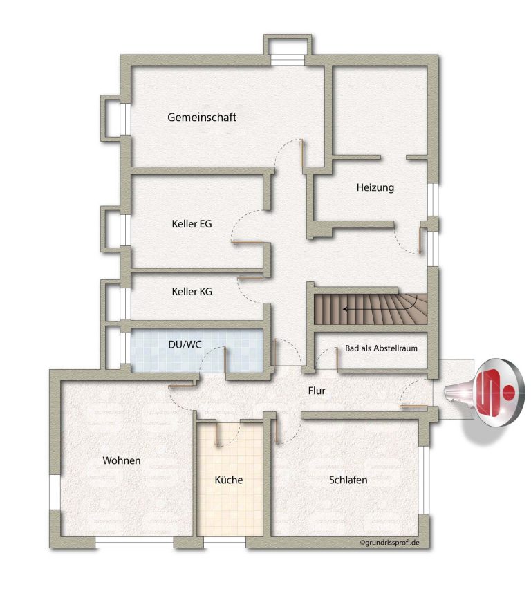 Immobilienangebot - Detmold - Alle - Frisch renoviert und chic - Bungalow mit Einliegerwohnung!