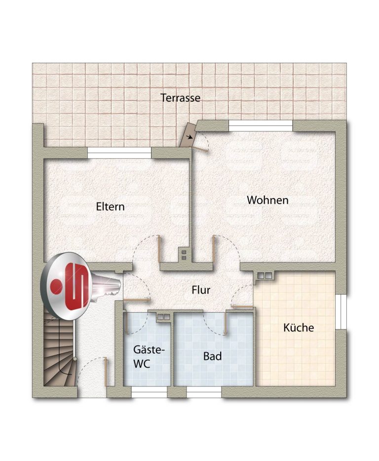 Immobilienangebot - Lage - Alle - Vielversprechende Doppelhaushälfte in ruhigem Wohnumfeld