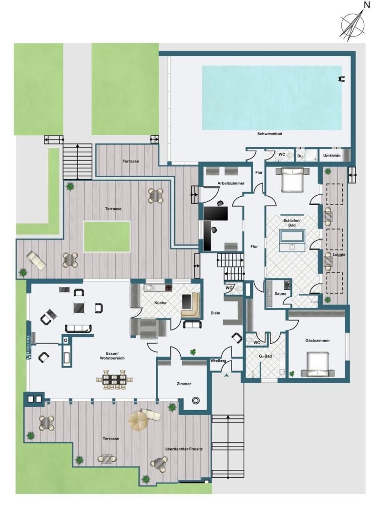 Immobilienangebot - Büren - Alle - Fabrikantenvilla der klassischen Moderne mit Weitblick 
ideal für Wohnen & Arbeiten