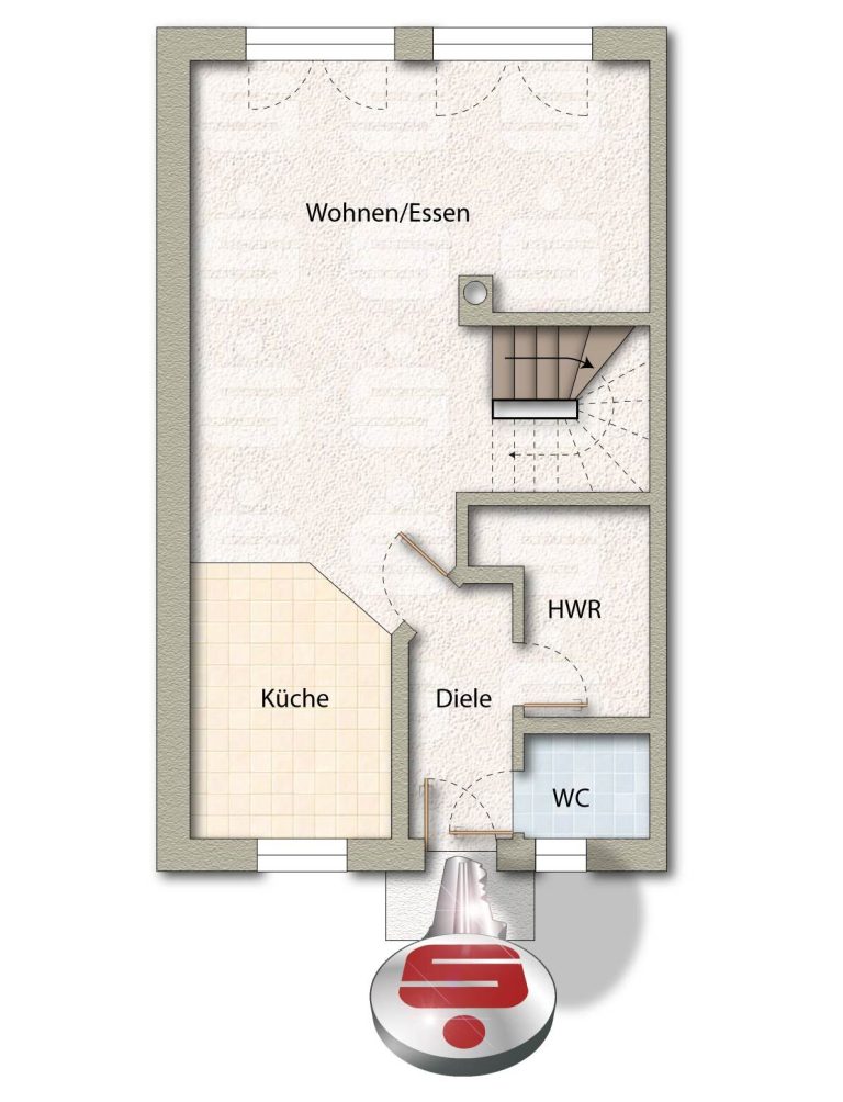 Immobilienangebot - Paderborn / Wewer - Alle - Komfortables und stilvolles Zuhause - 
Doppelhaushälfte in Paderborn Wewer