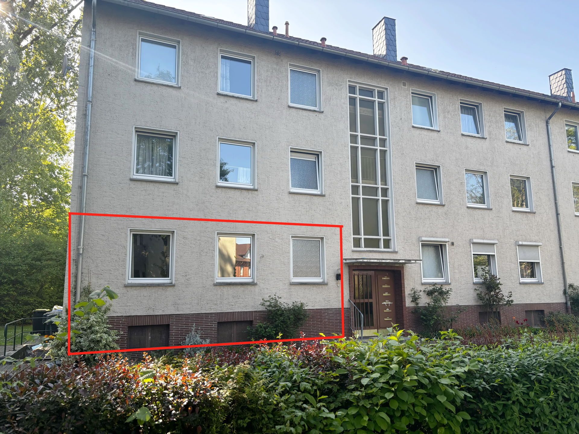 Immobilienangebot - Lage - Alle - Solide 3-Zimmer-Wohnung zur Vermietung oder Eigennutzung