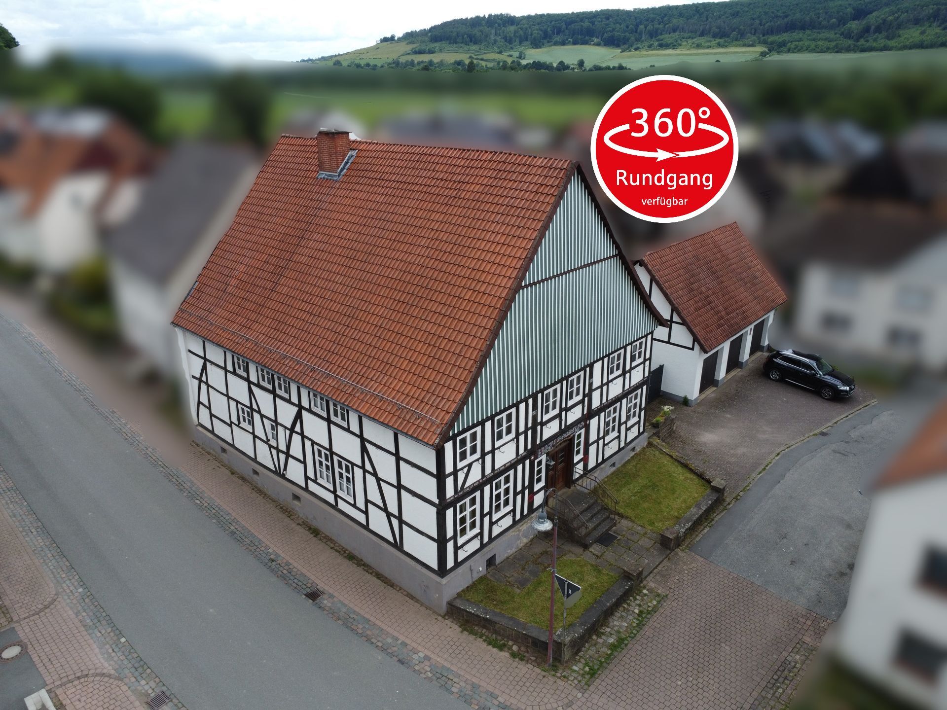 Immobilienangebot - Beverungen / Amelunxen - Alle - Charmantes Fachwerkhaus mit Einliegerwohnung in ruhiger Lage