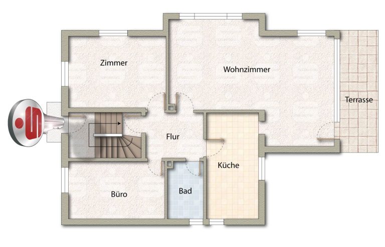 Immobilienangebot - Detmold - Alle - Attraktive Gelegenheit: Stilvolles Einfamilienhaus mit Garten!