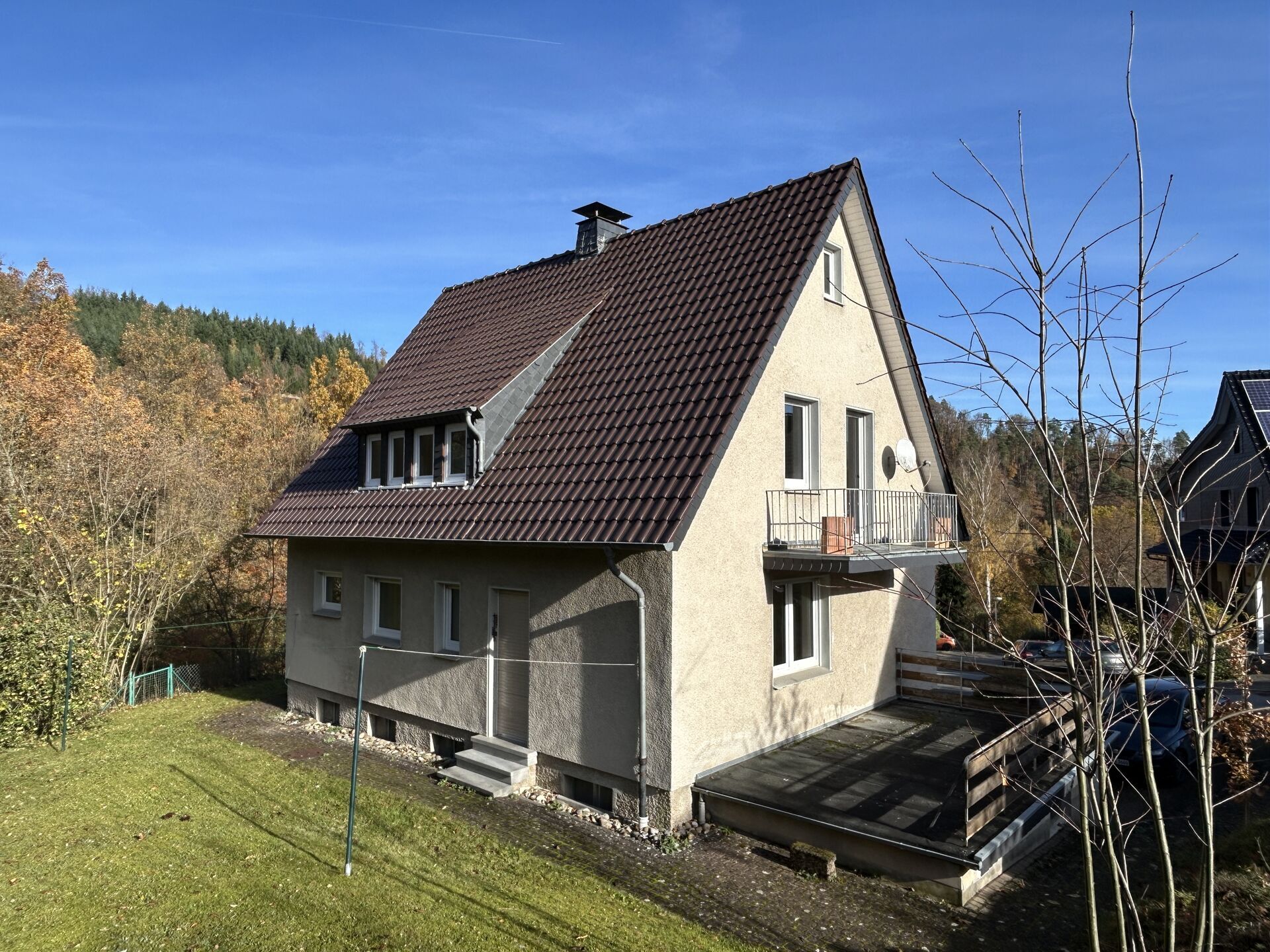 Immobilienangebot - Marsberg - Alle - Charmantes Einfamilienhaus am ruhigen Ortsrand von Marsberg - ideal für Renovierungsfreunde