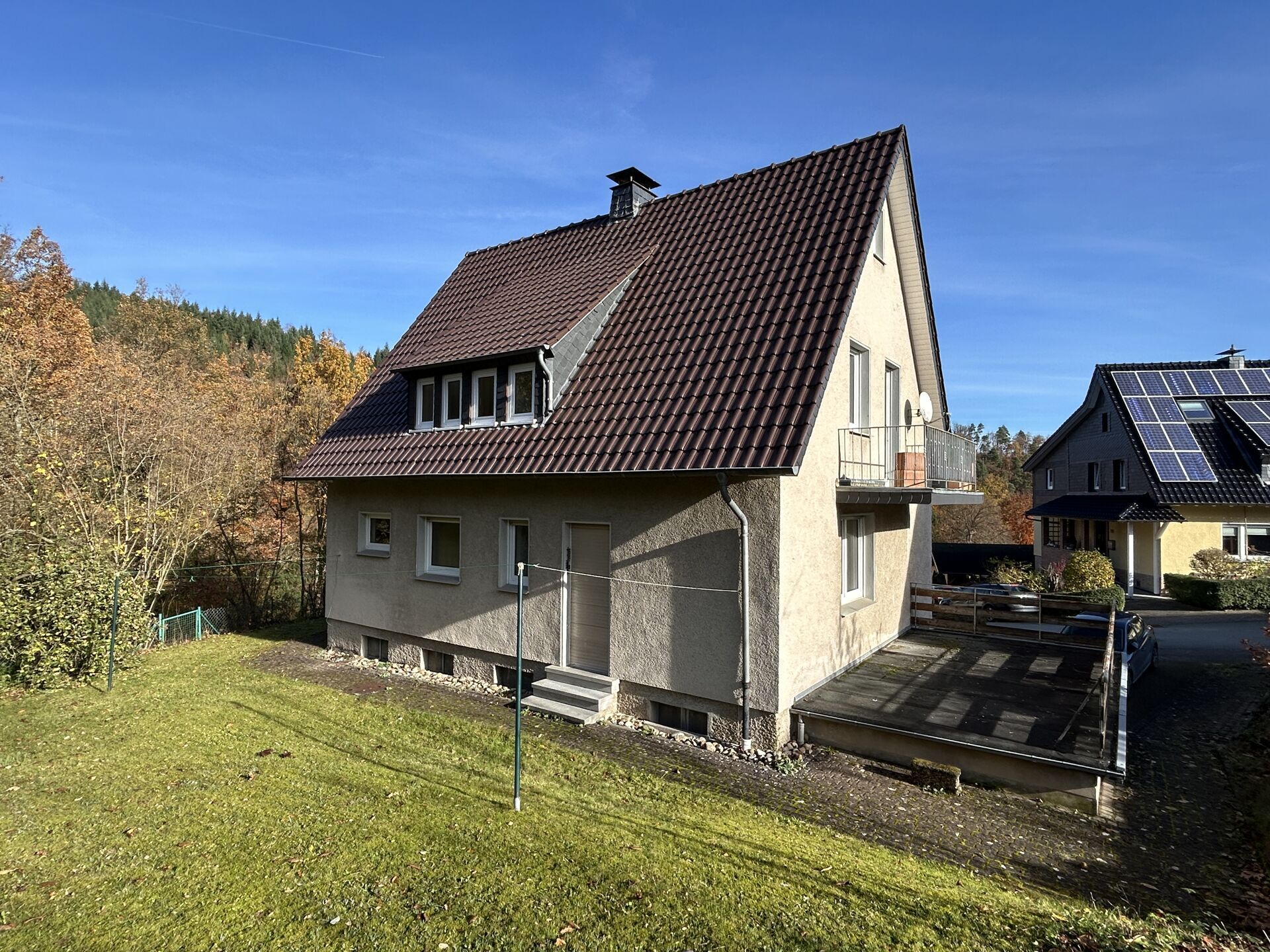 Immobilienangebot - Marsberg - Alle - Charmantes Einfamilienhaus am ruhigen Ortsrand von Marsberg - ideal für Renovierungsfreunde