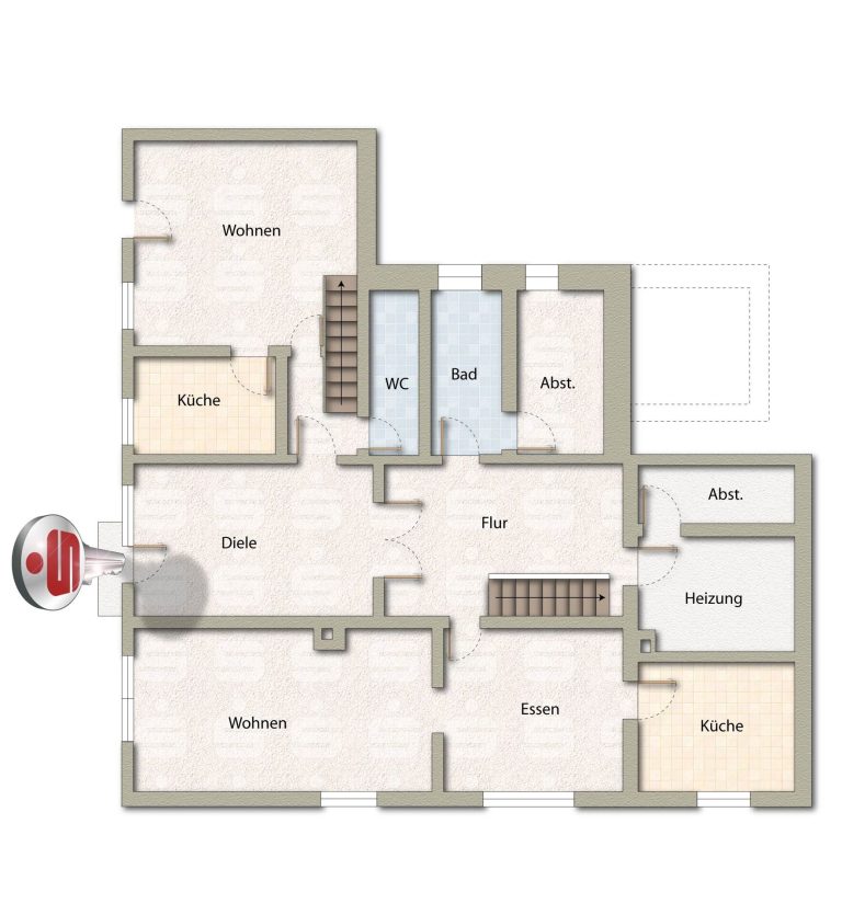 Immobilienangebot - Marsberg / Oesdorf - Alle - Liebhaberobjekt mit Einliegerwohnung und Panoramablick über Oesdorf!