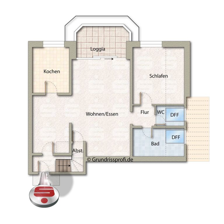 Immobilienangebot - Paderborn - Alle - Zwei Wohnungen zum Preis von einer! – Neuwertige Etagenwohnung mit Garage in Paderborn