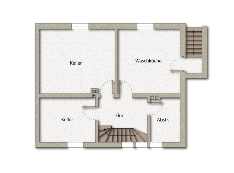 Immobilienangebot - Paderborn / Schloß Neuhaus - Alle - Gestalten Sie Ihr Traumhaus: Sanierungsbedürftige Doppelhaushälfte auf großzügigem Grundstück mit Potential