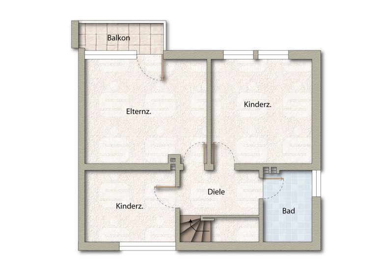 Immobilienangebot - Paderborn / Schloß Neuhaus - Alle - Gestalten Sie Ihr Traumhaus: Sanierungsbedürftige Doppelhaushälfte auf großzügigem Grundstück mit Potential