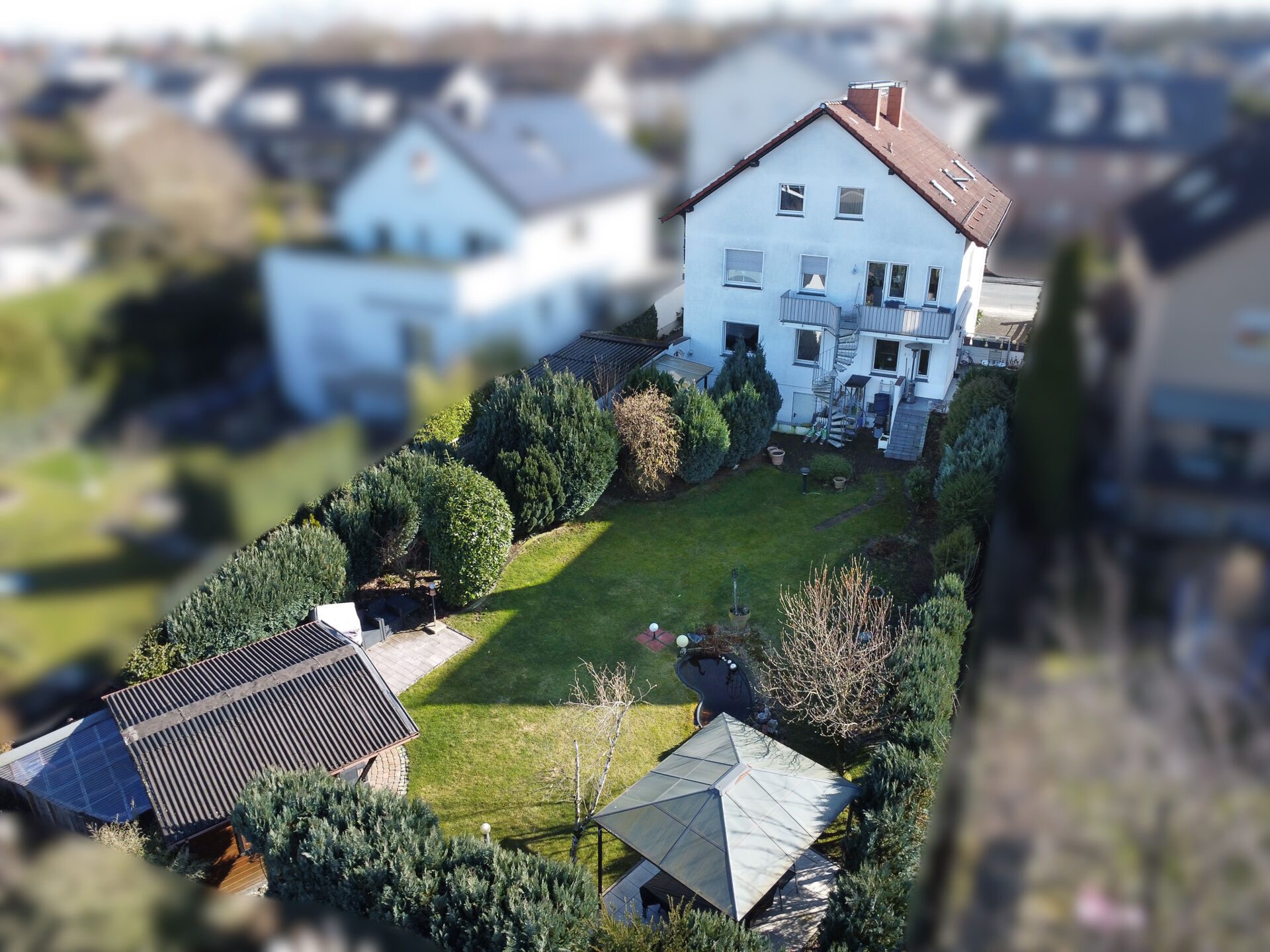 Immobilienangebot - Paderborn - Alle - Südstadt-Highlight - vielfältig nutzbar:
Zweifamilienhaus mit Einliegerwohnung