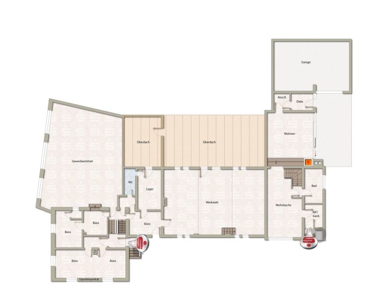Immobilienangebot - Lage - Alle - Wohnen und Arbeiten unter einem Dach zentral in Lage!