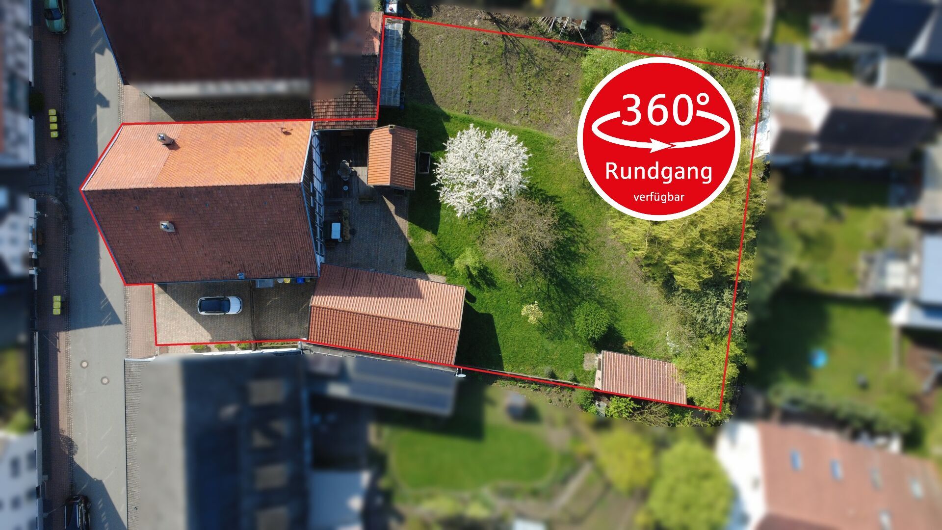 Immobilienangebot - Brakel - Alle - Glückstreffer! Die Stadtoase mitten in der Stadt mit viel Grün!