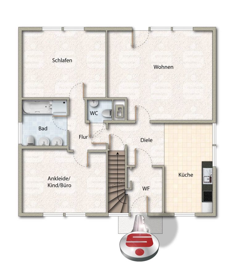 Immobilienangebot - Willebadessen - Alle - Einfamilienhaus mit Doppelgarage und Pool