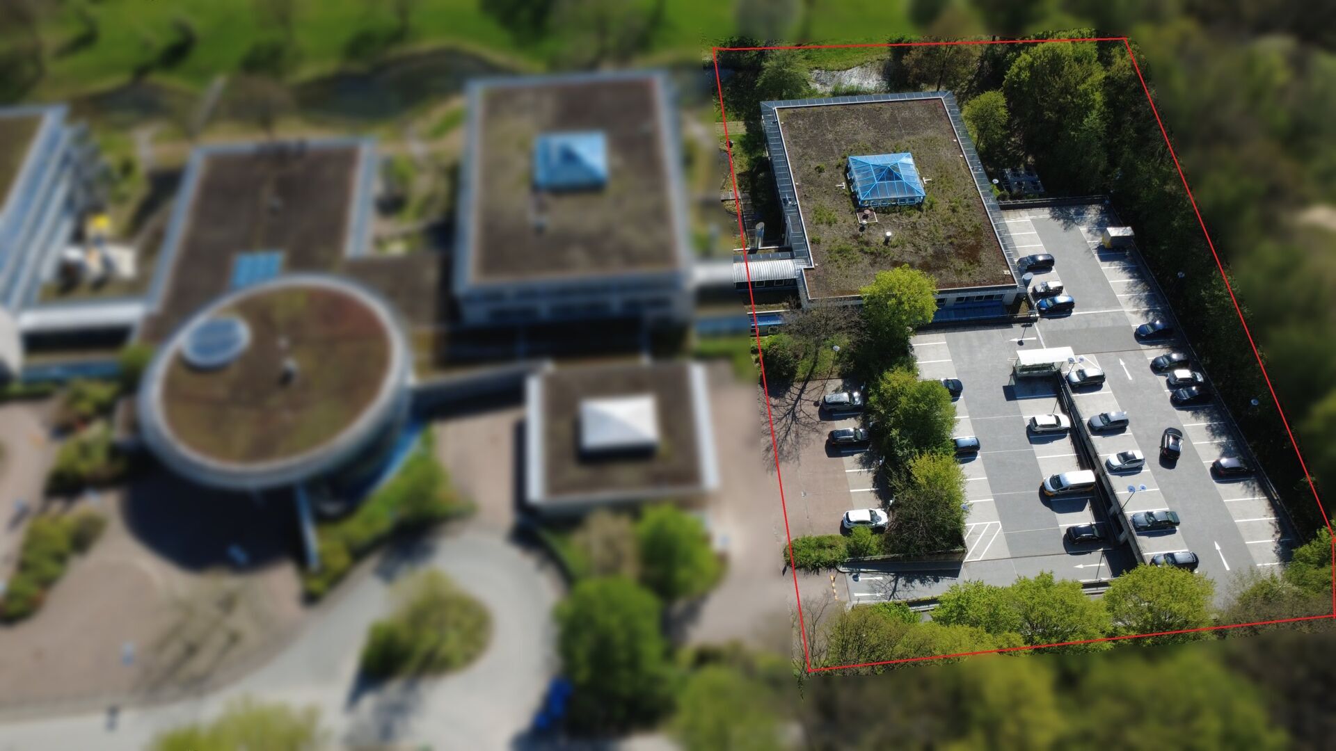 Immobilienangebot - Detmold - Gewerbe - Repräsentative Bürofläche im Detmolder Innenstadtring mit ca.1.400 m², Gastronomie und Parkdeck