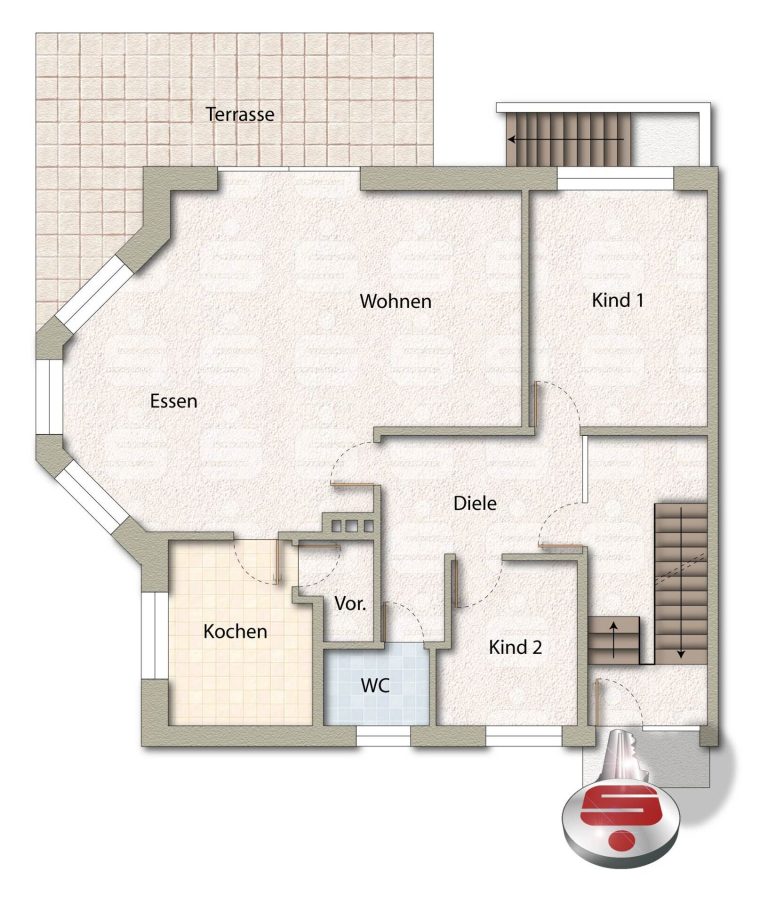 Immobilienangebot - Marienmünster / Papenhöfen - Alle - Ankommen und Zuhause sein - Schöne DHH mit viel Platz!