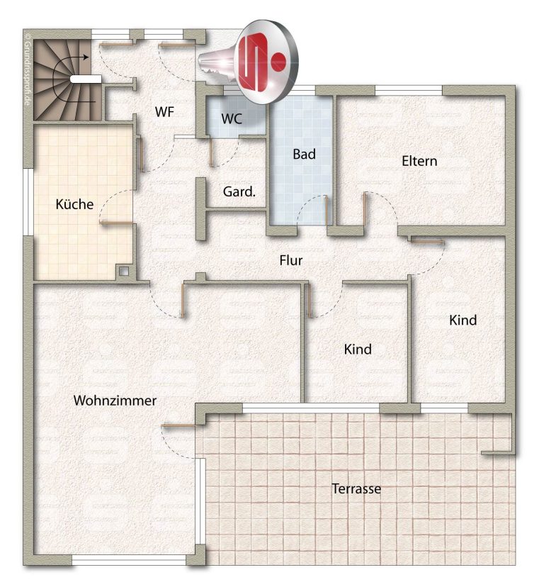 Immobilienangebot - Detmold - Alle - Wohnen auf einer Ebene!