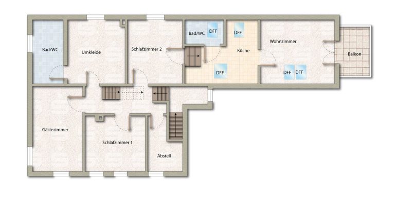 Immobilienangebot - Detmold - Alle - Seltenes Ensemble: Modernisiertes Wohnhaus mit Gewerbehalle!