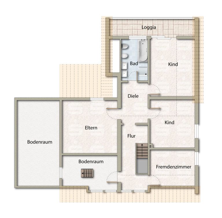 Immobilienangebot - Borgentreich / Bühne - Alle - Einfamilienhaus mit großem Garten und vielseitigen Nutzungsmöglichkeiten in Bühne