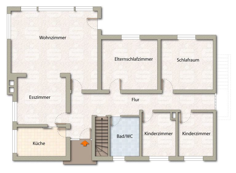 Immobilienangebot - Borchen / Kirchborchen - Alle - Einfamilienhaus mit viel Platz, gepflegtem Eckgrundstück 
und ruhiger Lage in Kirchborchen