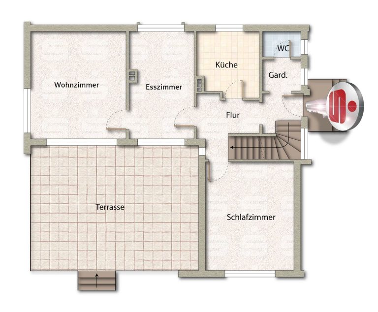 Immobilienangebot - Augustdorf - Alle - Großzügiges Einfamilienhaus mit Grundstückspotenzial in Augustdorf!