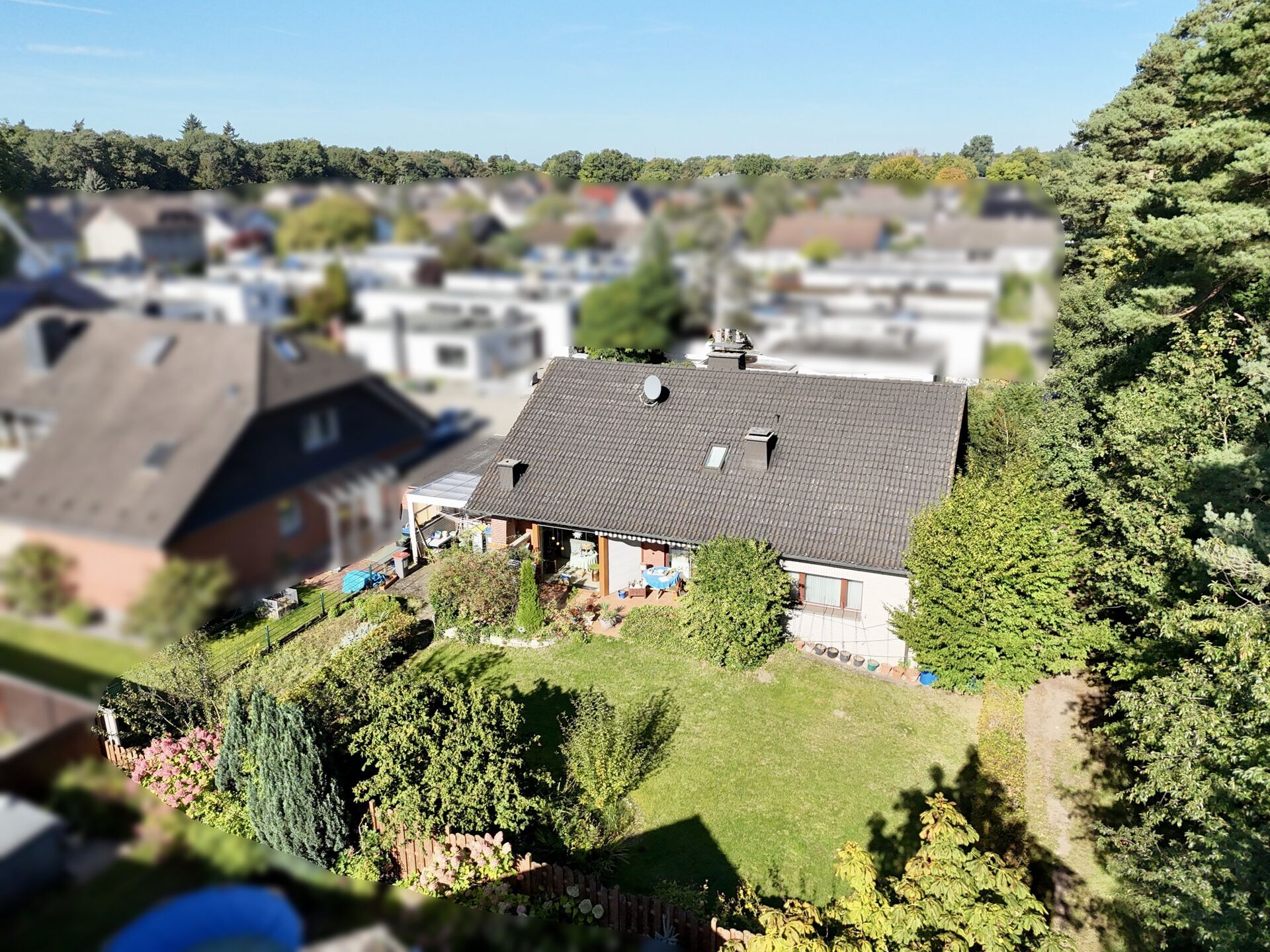 Immobilienangebot - Schloss Neuhaus / Mastbruch - Alle - Naturnah wohnen am Habichtssee : Einfamilienhaus in ruhiger Sackgassenlage