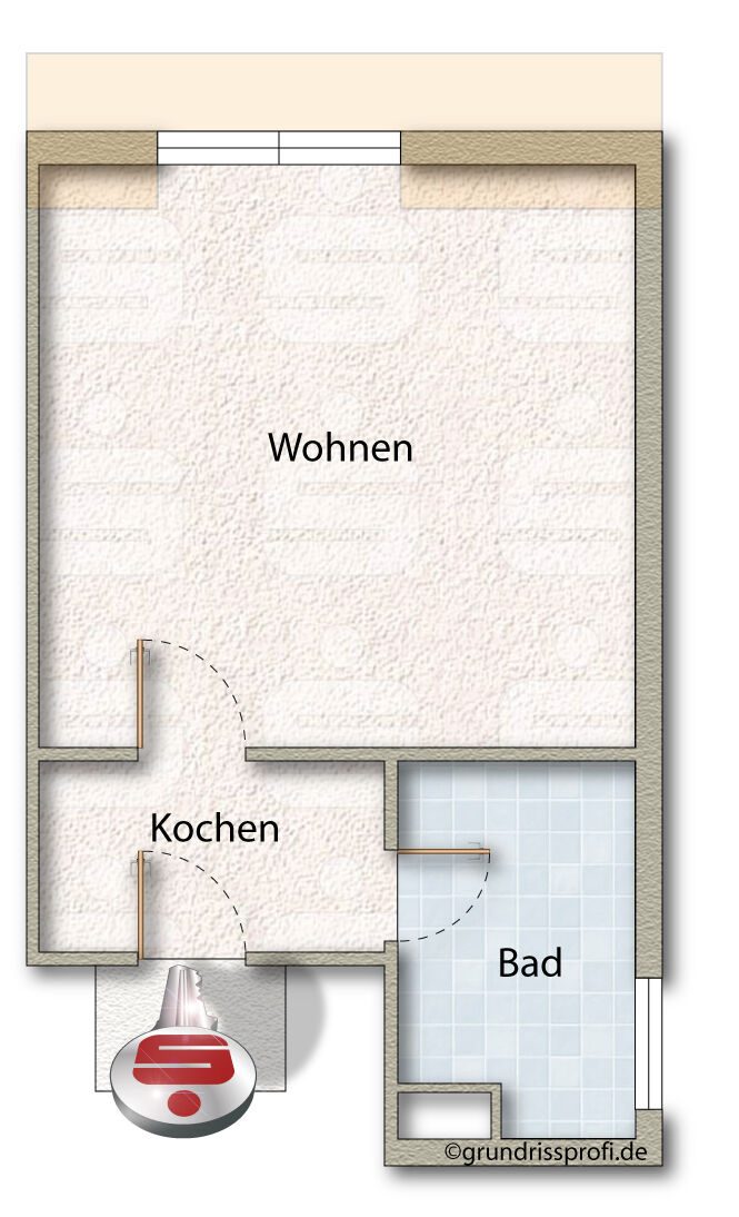 Immobilienangebot - Paderborn - Alle - Wohnideal für Studenten - Kompaktes Apartment mit guter Anbindung in Paderborn