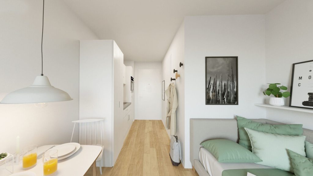 VR Immobilien GmbH - Immobilienangebot - Fulda - Alle - VERMIETET: Modern ausgestattetes Studentenapartment in Fulda!