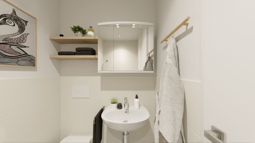 VR Immobilien GmbH - Immobilienangebot - Fulda - Alle - VERMIETET: Neuwertiges Studentenapartment in Hochschulnähe!