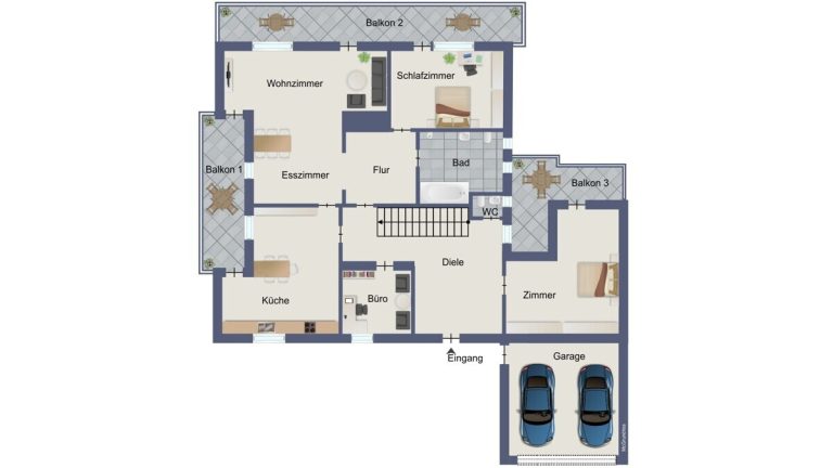 VR Immobilien GmbH - Immobilienangebot - Schlüchtern - Alle - Großzügiges Einfamilienhaus mit Doppelgarage auf 1.600 m² in Schlüchtern-Hutten