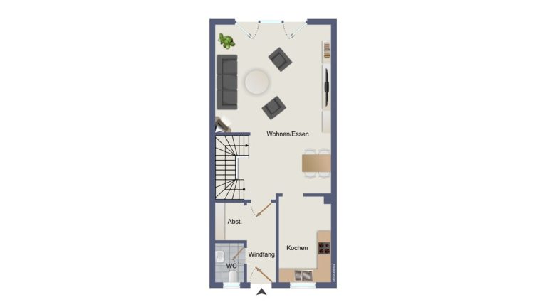 VR Immobilien GmbH - Immobilienangebot - Künzell - Alle - RESERVIERT! Familienfreundliches Reihenmittelhaus mit Garten und Terrasse in Künzell-Bachrain