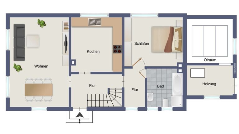 VR Immobilien GmbH - Immobilienangebot - Ehrenberg - Alle - Solides Einfamilienhaus mit Gestaltungspotenzial in Ehrenberg-Wüstensachsen