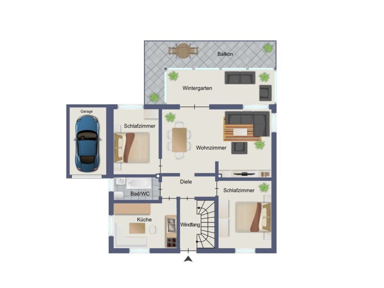 VR Immobilien GmbH - Immobilienangebot - Eichenzell - Alle - Eichenzell-Lütter: großzügiges Mehrfamilienhaus mit tollem Garten – zum Selbstbewohnen und Vermieten