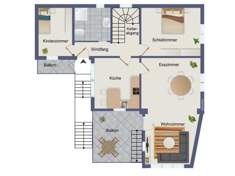 VR Immobilien GmbH - Immobilienangebot - Hilders - Alle - RESERVIERT: Gepflegtes Einfamilienhaus im Ortskern Hilders