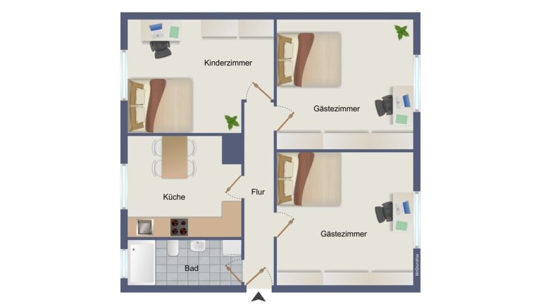 VR Immobilien GmbH - Immobilienangebot - Fulda - Alle - Vermietete 3-Zimmer-Eigentumswohnung in Fulda – solide Kapitalanlage