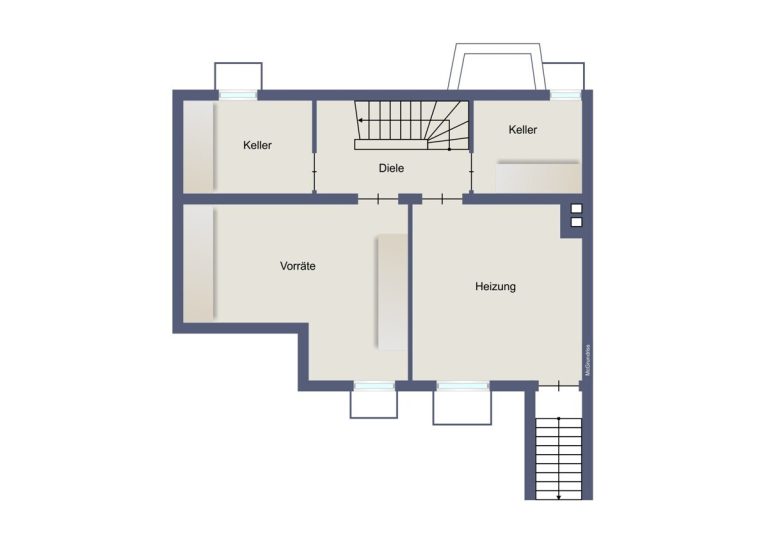 VR Immobilien GmbH - Immobilienangebot - Fulda - Alle - Gepflegtes Reihenendhaus in Fulda-Maberzell zu vermieten!