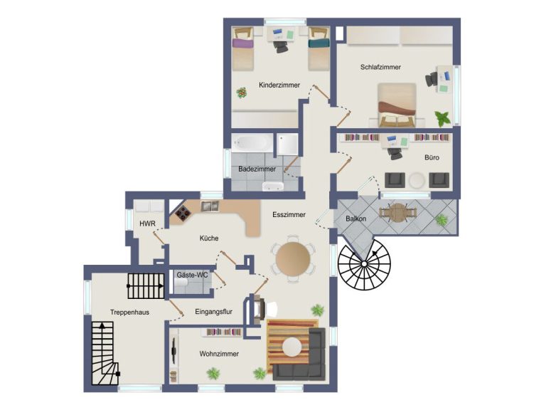 VR Immobilien GmbH - Immobilienangebot - Brachttal - Alle - Besonderes Immobilienensemble: Zweifamilienhaus mit Anbau Bungalow auf großzügigem Grundstück