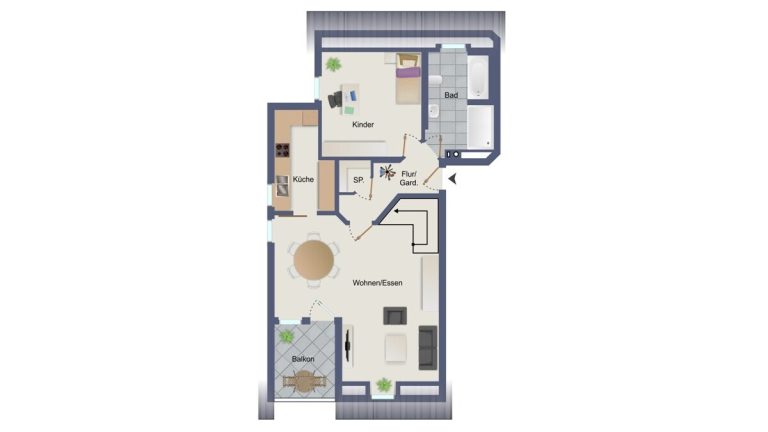 VR Immobilien GmbH - Immobilienangebot - Fulda - Alle - Wohnkomfort über zwei Ebenen – Ihr neues Zuhause in Fulda-Niesig
