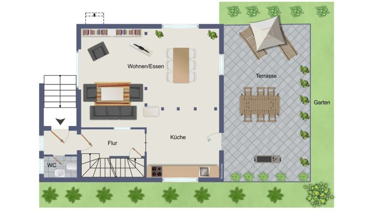 VR Immobilien GmbH - Immobilienangebot - Schlüchtern - Alle - RESERVIERT: Einfamilienhaus mit großem Garten in Schlüchtern-Hutten