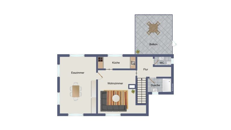 VR Immobilien GmbH - Immobilienangebot - Kaltennordheim - Alle - RESERVIERT: Weitblick in die Rhön: Ferienhaus in sonniger Lager in Kaltennordheim