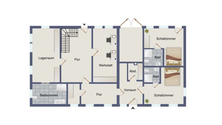 VR Immobilien GmbH - Immobilienangebot - Hohenroda - Alle - Großzügige Immobilie mit vielfältigen Nutzungsmöglichkeiten in naturnaher Lage in Hohenroda-Mansbach