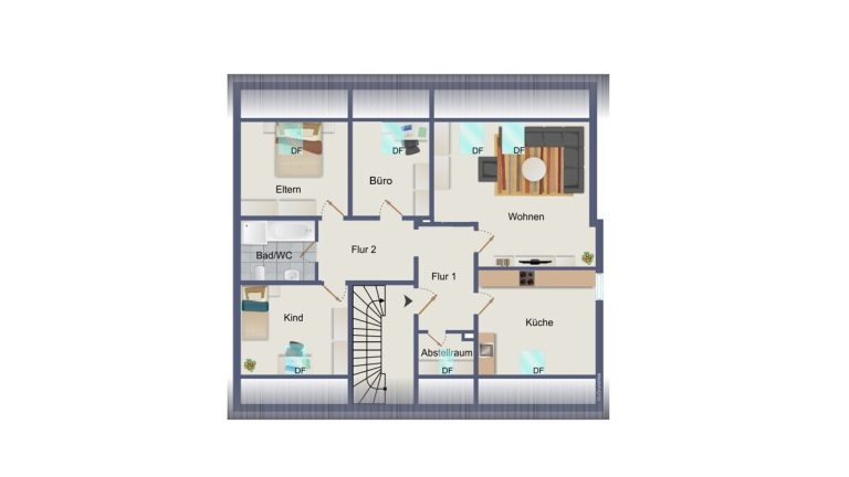 VR Immobilien GmbH - Immobilienangebot - Fulda - Alle - Moderne Dachgeschosswohnung mit hochwertiger Komplettmodernisierung