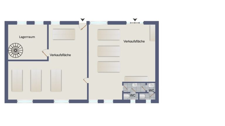 VR Immobilien GmbH - Immobilienangebot - Hünfeld - Alle - Verkaufsfläche mit ca. 220 m² in verkehrsgünstiger Lage von Hünfeld zu vermieten