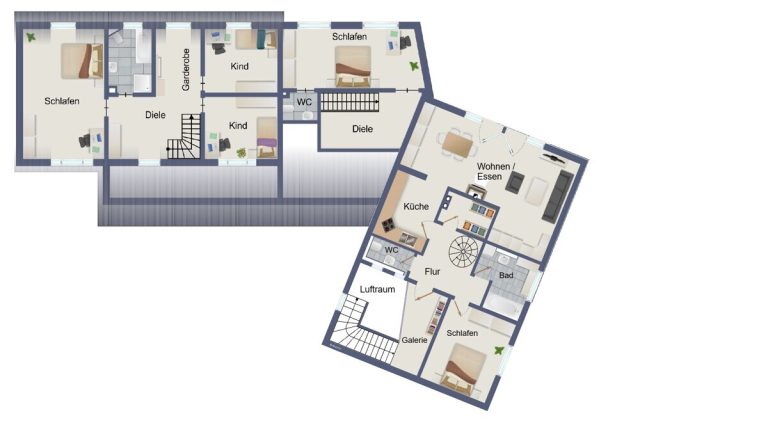 VR Immobilien GmbH - Immobilienangebot - Dermbach - Alle - Kapitalanlage mit Charakter: Kernsaniertes Fachwerkanwesen mit drei Wohneinheiten