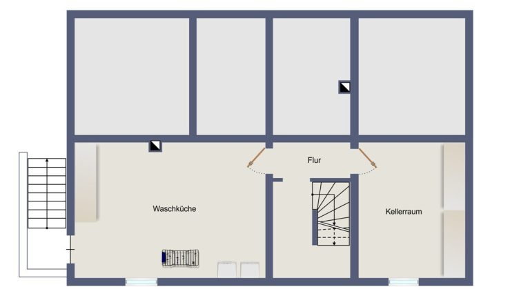 VR Immobilien GmbH - Immobilienangebot - Sinntal - Alle - Zweifamilienhaus mit solider Mieterstruktur und Entwicklungspotenzial in Sinntal-Mottgers