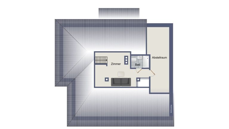 VR Immobilien GmbH - Immobilienangebot - Fulda - Alle - Dachgeschosswohnung mit Balkon in gepflegtem 3-Familienhaus in Fulda