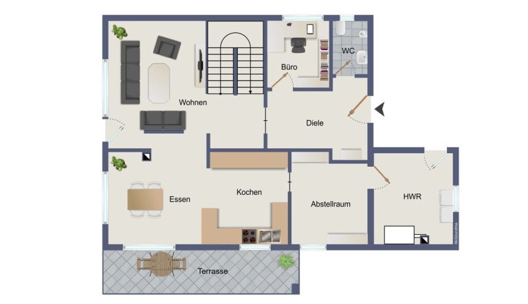 VR Immobilien GmbH - Immobilienangebot - Grebenhain - Alle - RESERVIERT: Einfamilienhaus mit schöner Ortsrandlage in Crainfeld