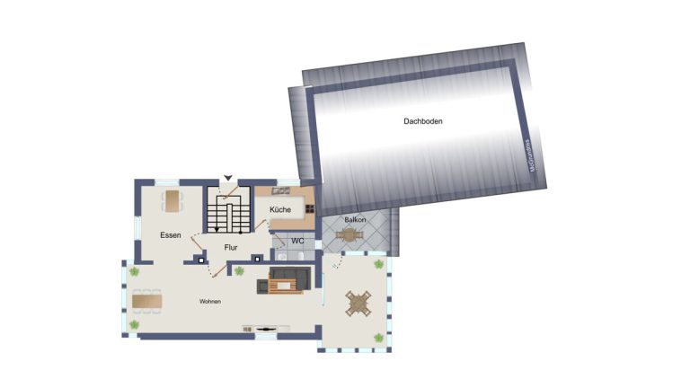 VR Immobilien GmbH - Immobilienangebot - Ebersburg - Alle - RESERVIERT: Großzügiges, gepflegtes Zweifamilienhaus mit traumhaftem Grundstück in Schmalnau
