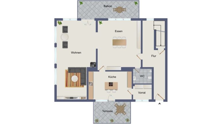 VR Immobilien GmbH - Immobilienangebot - Haunetal - Alle - Modernisiertes Familienhaus mit Doppelgarage in ländlicher Idylle