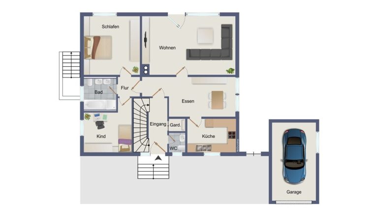 VR Immobilien GmbH - Immobilienangebot - Künzell - Alle - Ein Zuhause zum Gestalten – Einfamilienhaus mit Garten in Künzell - Wissels