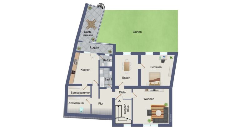 VR Immobilien GmbH - Immobilienangebot - Burghaun - Alle - RESERVIERT: Solide Kapitalanlage oder Eigenheim mit Entwicklungsmöglichkeiten – Dreifamilienhaus in Burghaun